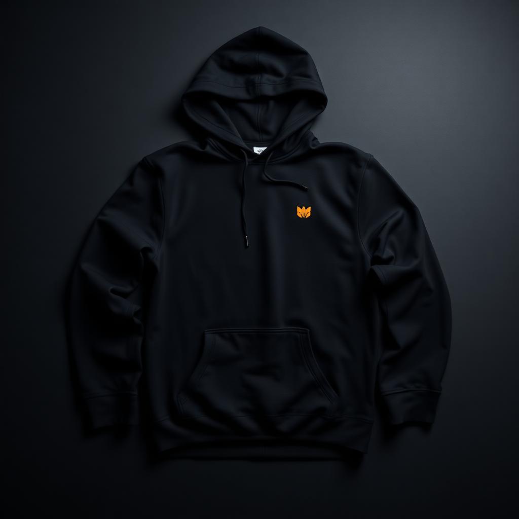Heavyweight Team Hoodie — Black