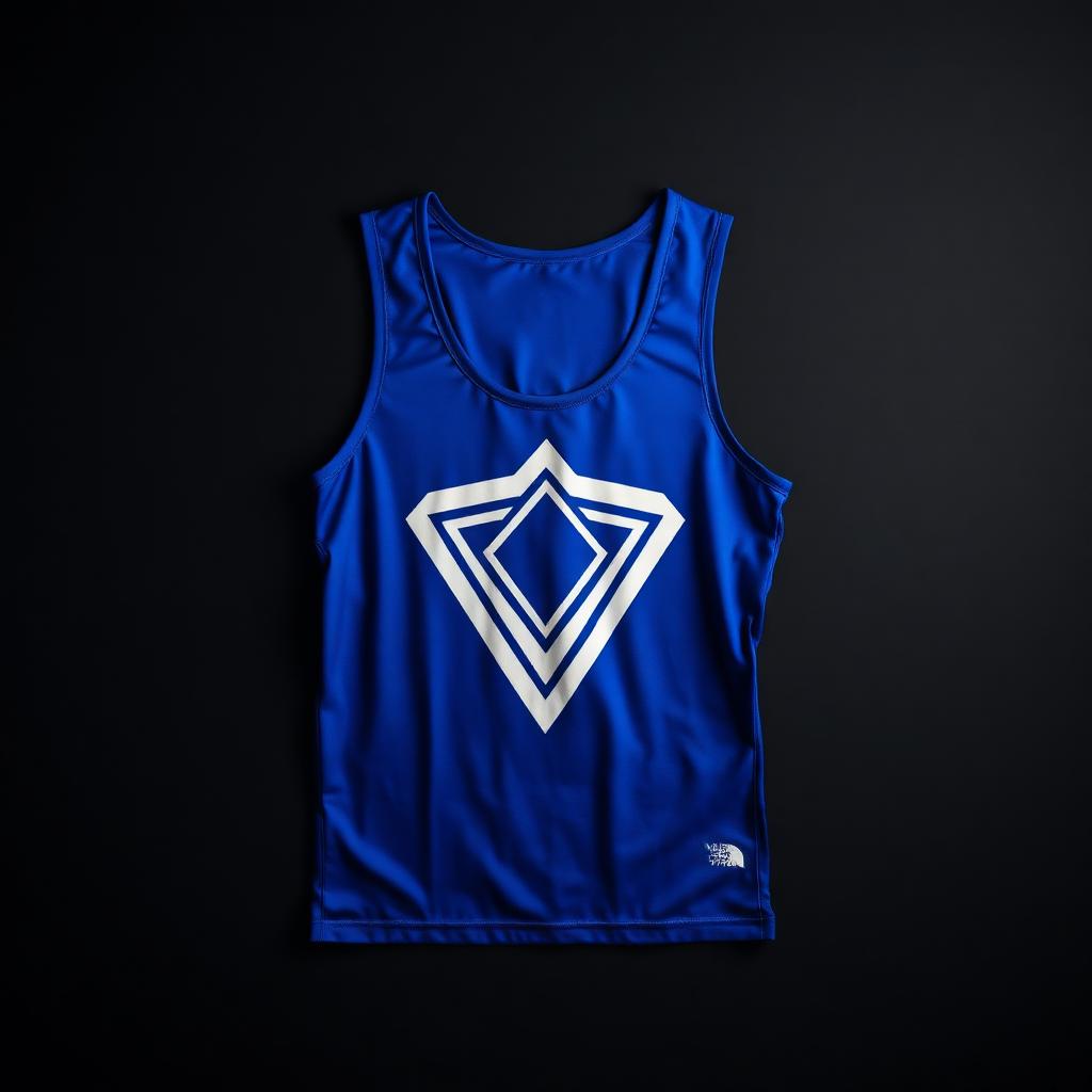 Men's Cut Singlet — Blue
